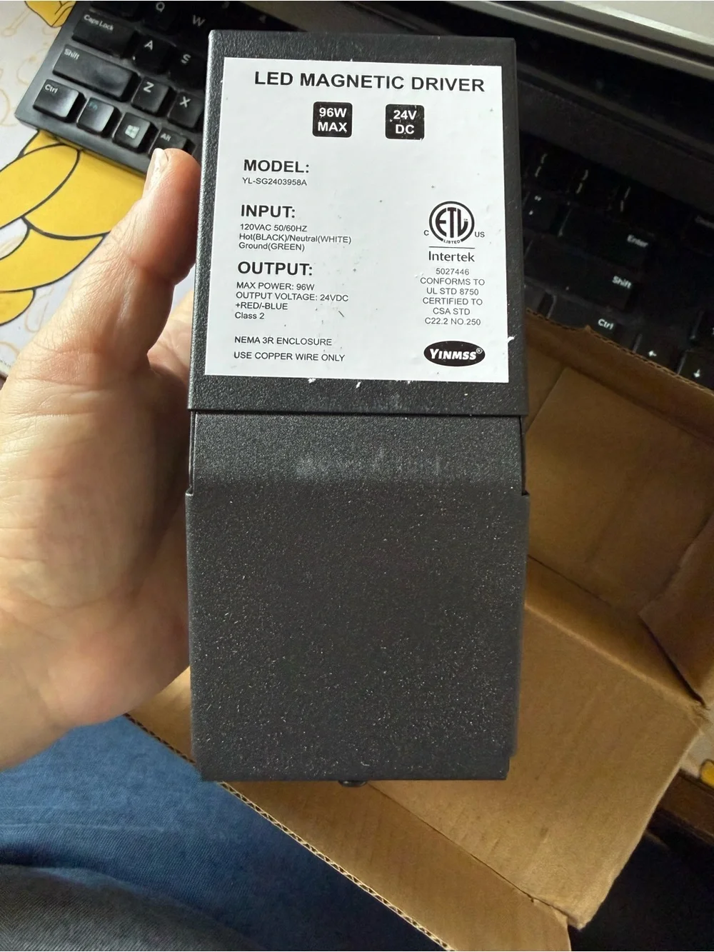 LED Driver 24V 96W Magnetic Dimmable LED Transformer,Magnetic Power Supply 120V